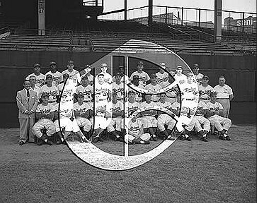 1954 Brooklyn Dodgers Team54T0028